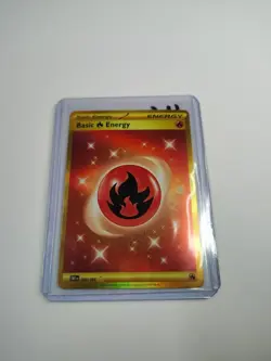 Pokemon Card 2023 Obsidian Flames Hyper Rare Holo Fire Energy 230/197 MINT - Image 4