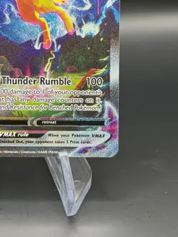 Jolteon VMAX SWSH184 SWSH: Sword & Shield Black Star Promo Card Holo - Image 5