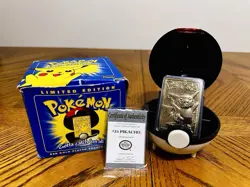 Pikachu - 1999 Burger King 23k Gold Plated Trading Cards - Image 1