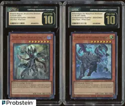 Yugioh World Championship 2024 Prize Card Magician Gatebridgeo CGC 10 PRST Set - Image 1