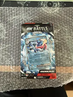 Pokemon TCG ex Battle Deck Greninja ex Factory Sealed Box 60 Card Deck - Image 1