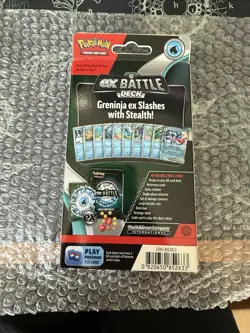 Pokemon TCG ex Battle Deck Greninja ex Factory Sealed Box 60 Card Deck - Image 2
