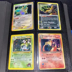Binder Full 160 Pokemon Cards Vintage HOLO 1st Edition Collection Lot Charizard - Image 2