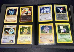 Binder Full 160 Pokemon Cards Vintage HOLO 1st Edition Collection Lot Charizard - Image 4