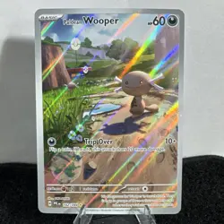 Pokemon Card Paldean Wooper 102/094 Phantasmal Flames Near Mint - Image 1
