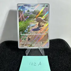 Pokemon Card Paldean Wooper 102/094 Phantasmal Flames Near Mint - Image 2