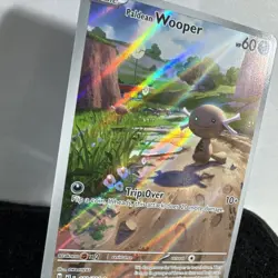 Pokemon Card Paldean Wooper 102/094 Phantasmal Flames Near Mint - Image 5