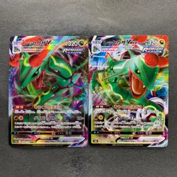 NM 2 card Rayquaza VMAX 108/172 Rayquaza VMAX 120/184 Pokemon 460 - Image 1