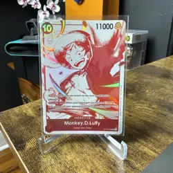 One Piece Card Game - Monkey.D.Luffy (3rd Anniversary Promo) ST10-006 SR Foil NM - Image 1