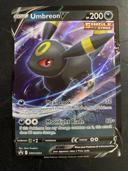 Umbreon V SWSH203 SWSH: Sword & Shield Promo Cards Holo - Image 1