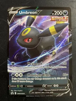 Umbreon V SWSH203 SWSH: Sword & Shield Promo Cards Holo - Image 3