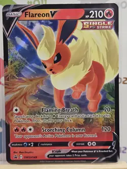 Flareon V SWSH149 SWSH: Sword & Shield Promo Cards Holo - Image 1