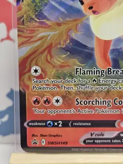 Flareon V SWSH149 SWSH: Sword & Shield Promo Cards Holo - Image 3