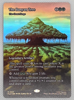 MTG - The Banyan Tree - The Great Henge (Borderless) - Avatar - M 0041 - FOIL - Image 1