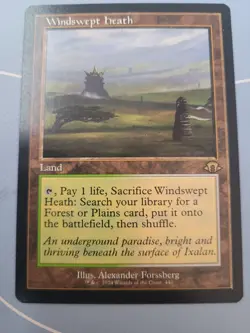 MTG Windswept Heath (Retro Frame) #440 - Modern Horizons 3 MH3 Magic Land LP/NM - Image 1