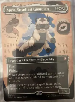 Appa, Steadfast Guardian (Borderless) Avatar: The Last Airbender Regular - Image 1