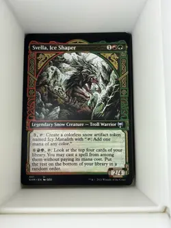 Svella, Ice Shaper (Showcase) [Kaldheim] Magic MTG. M9 - Image 1