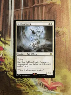 Selfless Spirit Bloomburrow Commander NM MTG - Image 1