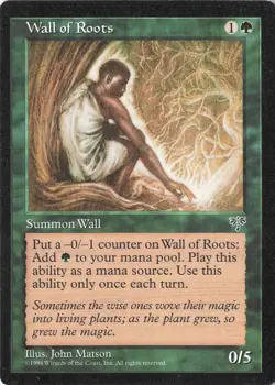 Wall of Roots C Mirage Heavily Played - Image 1