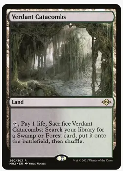 NM - Verdant Catacombs - Regular - MTG: Modern Horizons 2 - Free Shipping - Image 1