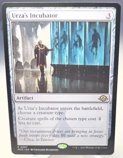 Magic MTG Urza's Incubator - Modern Horizons 3 NM & Un-played Rare Artifact #297 - Image 1