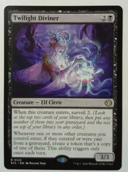 Twilight Diviner *Rare* Magic MtG x1 Lorwyn Eclipsed - Image 1