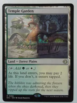 Temple Garden *Rare* Magic MtG x1 Lorwyn Eclipsed - Image 1