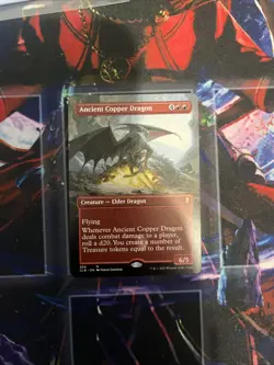 Ancient Copper Dragon (Borderless) Commander Legends: Battle for Baldur's... - Image 1