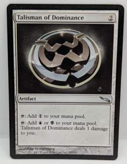 Talisman of Dominance Mirrodin Regular LP MTG - Image 1