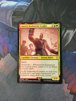 Barret, Avalanche Leader | 7% Off 2+ | Final Fantasy | NM | MTG - Image 1