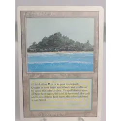 MTG Tropical Island - Revised Edition - Dual Land - Lightly Played LP - Image 1