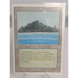MTG Tropical Island - Revised Edition - Dual Land - Lightly Played LP - Image 3