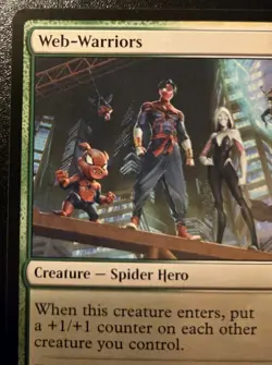 Web-Warriors 0159 Uncommon Spider-Man Magic: The Gathering - Image 2