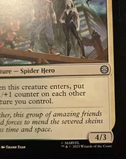 Web-Warriors 0159 Uncommon Spider-Man Magic: The Gathering - Image 5