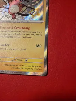 Pokemon TCG Raichu 132/091 Paldean Fates Shiny Rare Card NM Condition - Image 2