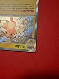 Pokemon TCG Raichu 132/091 Paldean Fates Shiny Rare Card NM Condition - Image 5