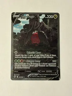 Regidrago V 184/195 Silver Tempest Alt Art Ultra Rare Holo Pokemon Card MINT - Image 1