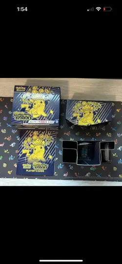 Pokemon TCG Surging Sparks Elite Trainer Box ETB Opened PROMO INCLUDED #3 - Image 5
