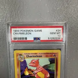 1999 Pokemon Base Set Unlimited Charmeleon #24 PSA 10 Gem Mint - Image 2