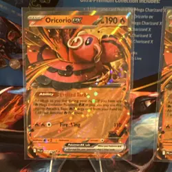 Pokemon TCG EX Holo Lot: Oricorio PFL 018/094 x2 Nintendo Basic English - Image 3