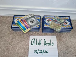 Pokemon TCG Bulk Lot of 500 Common/Uncommon + 1 Bonus EX - Image 1