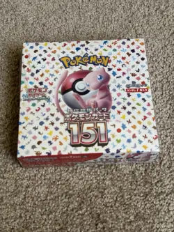 Pokemon TCG Scarlet & Violet 151 SV2a Booster Box 20 Packs, Japanese New Sealed - Image 1
