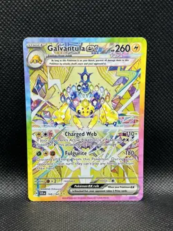 Galvantula ex 168/142 SIR Stellar Crown Sv07 SPECIAL ILLUSTRATION RARE Pokemon - Image 1