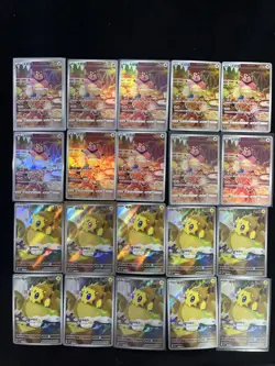 2024 Pokemon PTCG S-Chn Miltank Joltik CS6aC F #134/131 #132/129 AR Lot*20 -LU57 - Image 2