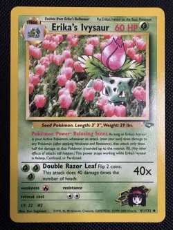 Erika's Ivysaur Gym Challenge 41/132 - Pokemon 3 Available Individually - Image 1