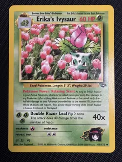 Erika's Ivysaur Gym Challenge 41/132 - Pokemon 3 Available Individually - Image 3