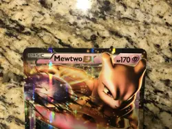 Mewtwo EX 54/99 - Rare Holo Oversized Promo Pokemon card - Image 4