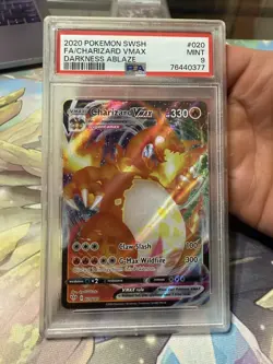PSA 9 CHARIZARD VMAX 020/189 FULL ART DARKNESS ABLAZE POKEMON 🔥 - Image 1