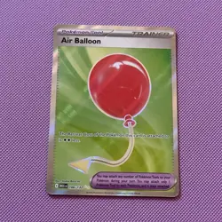 Air Balloon 166/132 Full Art Ultra Rare Holo Mega Evolution Pokemon TCG - Image 1