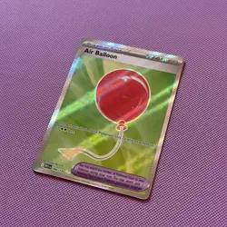 Air Balloon 166/132 Full Art Ultra Rare Holo Mega Evolution Pokemon TCG - Image 2
